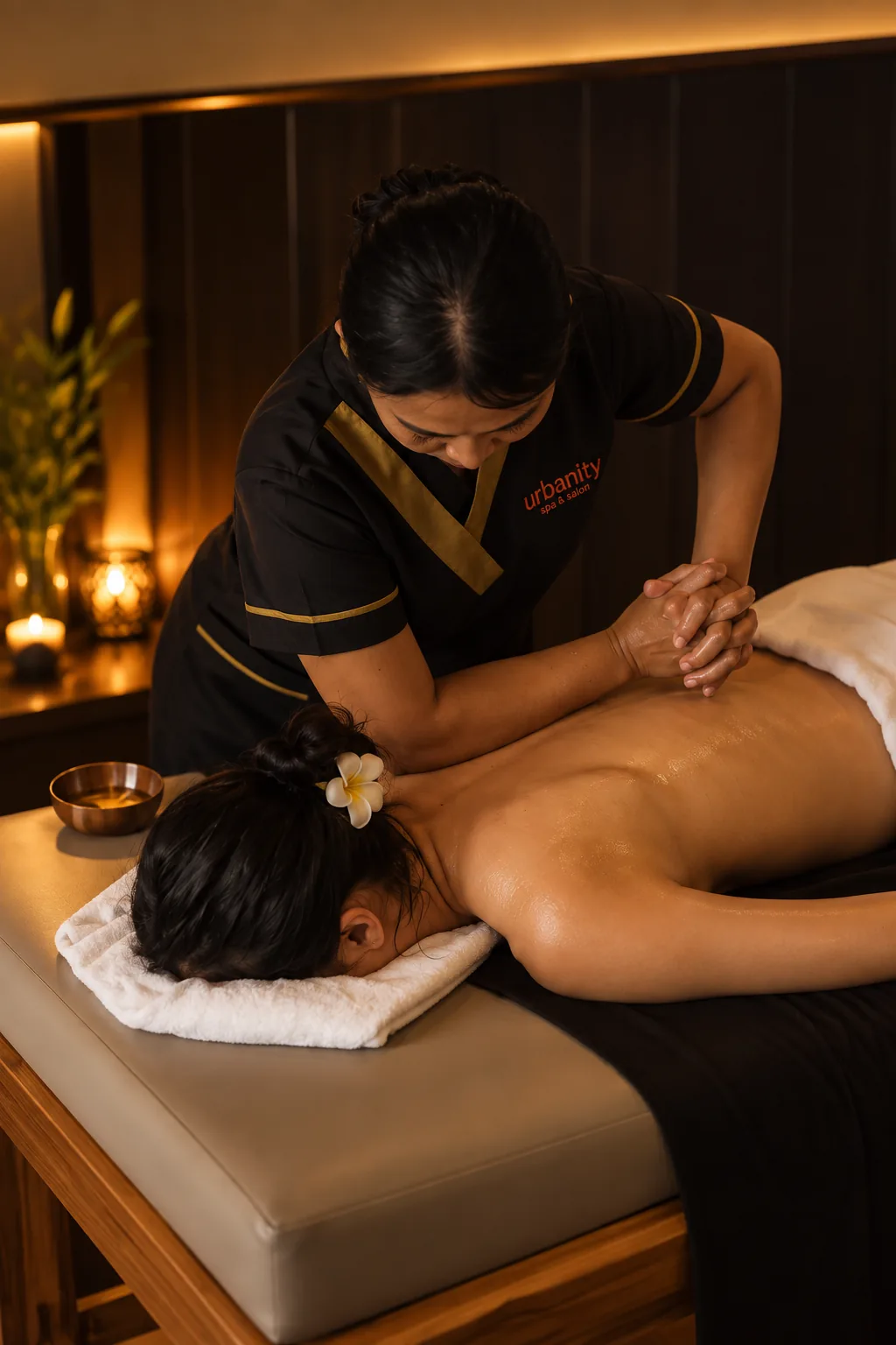 Balinese massage treatment at Urbanity Spa