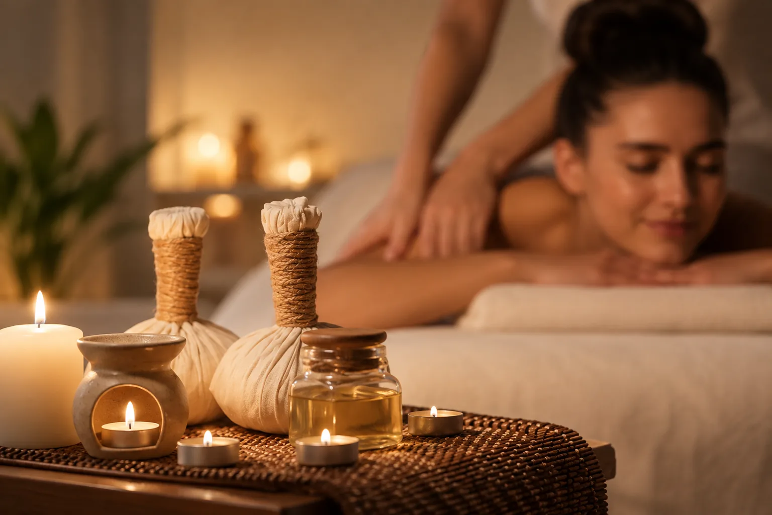 Hot Potli massage treatment at Urbanity Spa