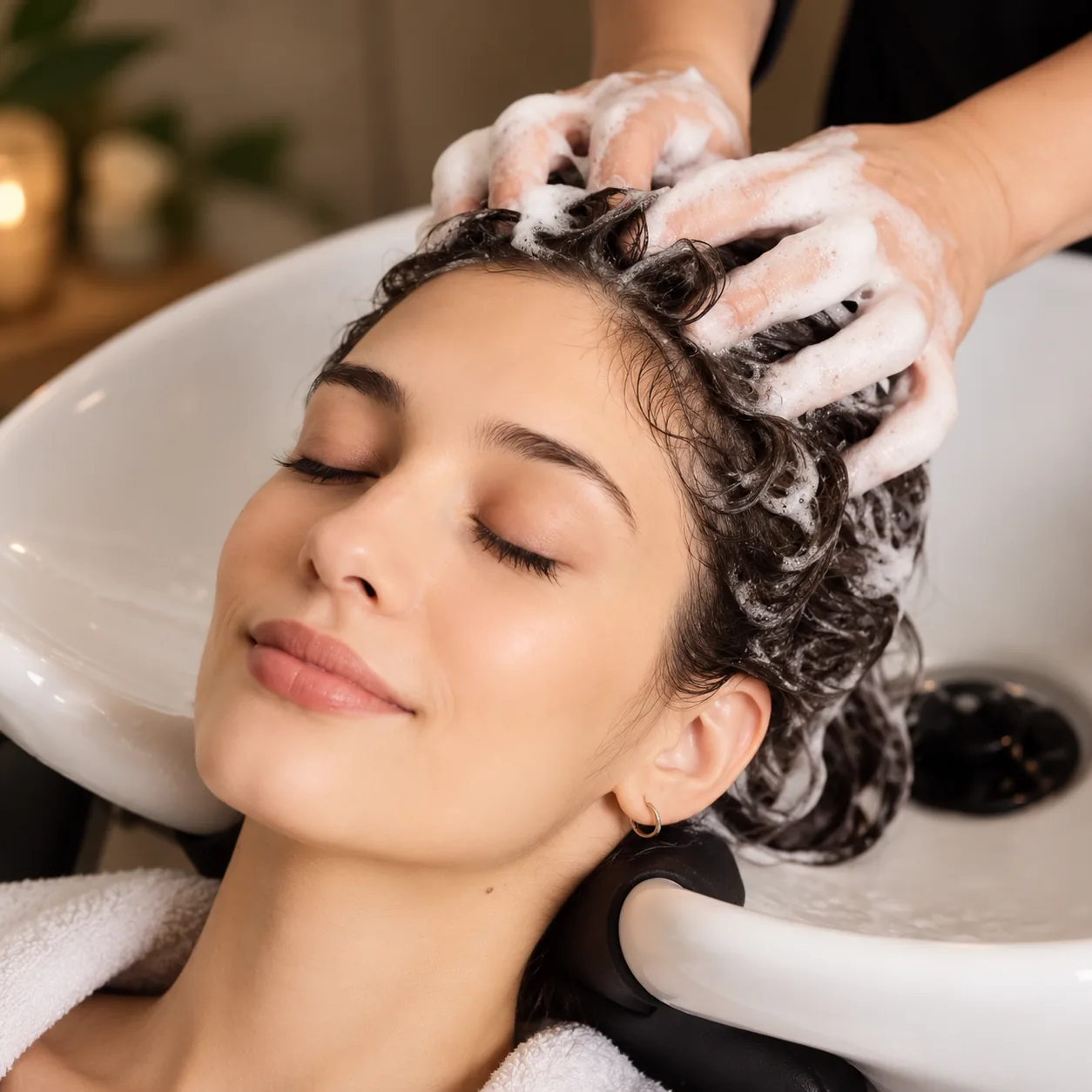 Professional scalp balancing therapy at Urbanity Spa